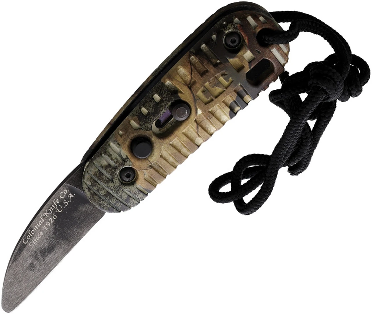 Colonial Knife Company Automatic -Green Mossy Oak Camo (3.25") Col215