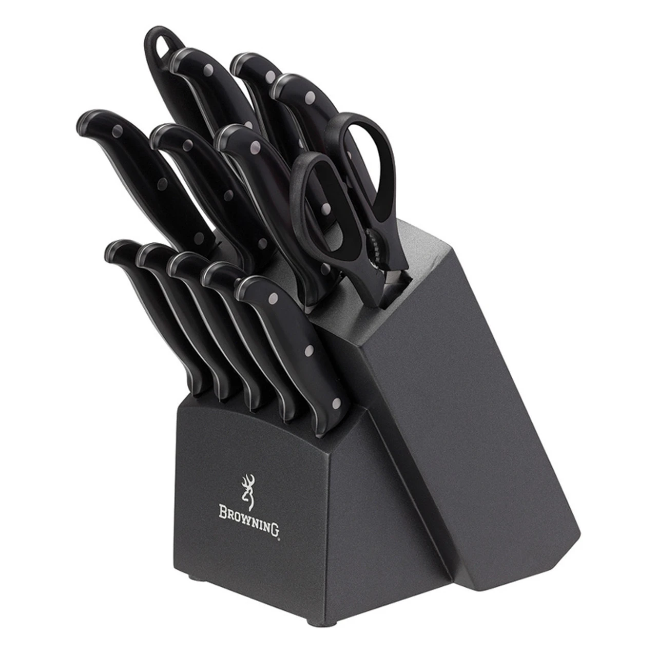 Browning Black Pakkawood Kitchen Cutlery Set - 3220216