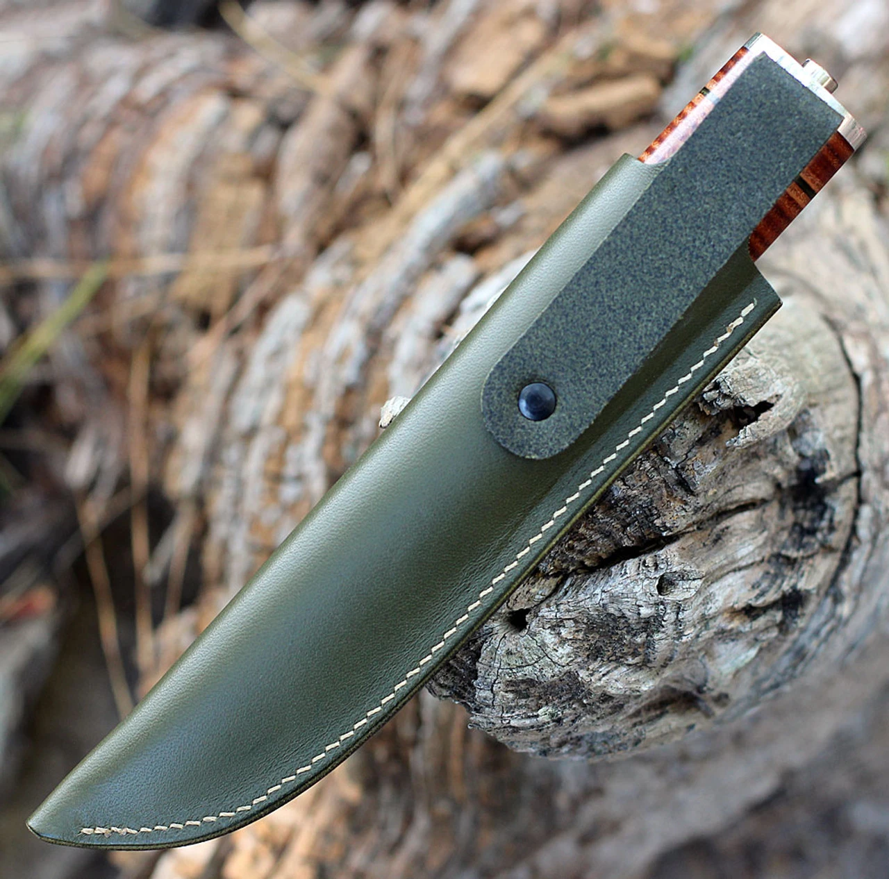 Andersson & Copra Scandinavian Sportsman Model 4 - Stacked Leather (3.54" AEB-L) - Image 4