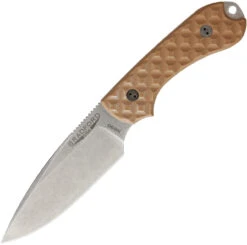 Bradford Guardian3 EDC, 3.5" N690 Plain Blade, Coyote Brown G-10 Handle