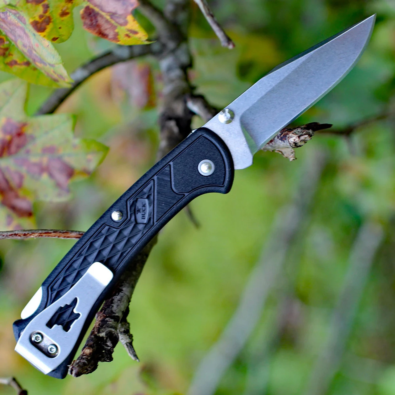 Buck Knives Buck 112 Slim Ranger Select Lock Back, 2.88" 420HC Plain Blade, Black Handle - Image 2