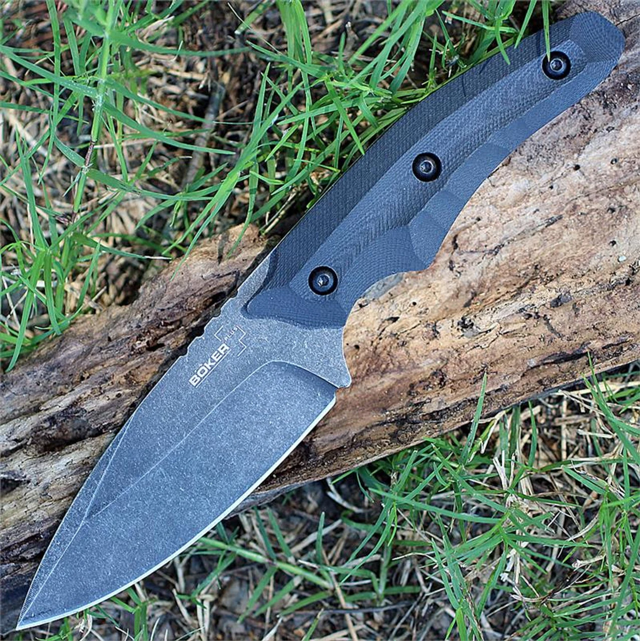 Boker Plus Mako, 02BO002, 440C Steel, G-10 Handles