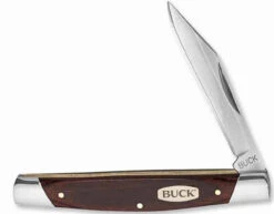 Buck Knives Buck Solo W/Single Blade & Woodgrain Handle 3" Closed