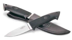 Beretta BE79495 Loveless Skinner Knife, 3.4" AUS-6 SS Plain Blade, Zytel Handle, Sheath