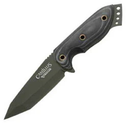 Camillus 7 3/4" Fixed Blade Knife, Ergonomic Micarta Handle