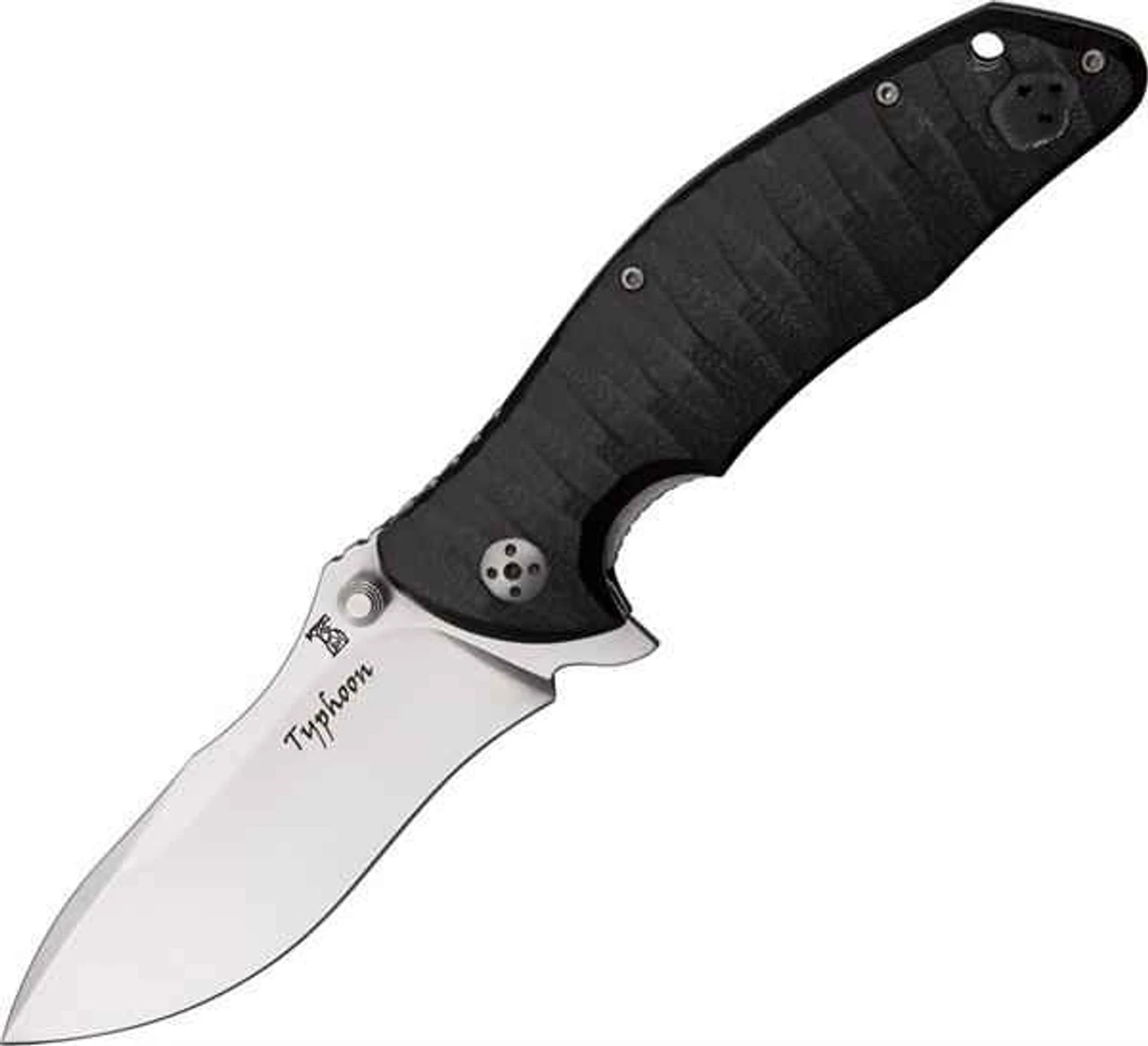 Dendra Typhoon, D2 Tool Steel Satin Finish Blade