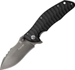 Dendra Defender, D2 Tool Steel Black Coated PVD Finish Blade